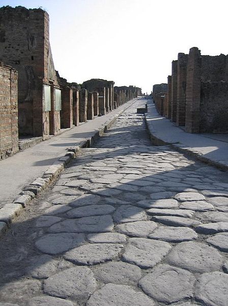 Roman Road in Pompei