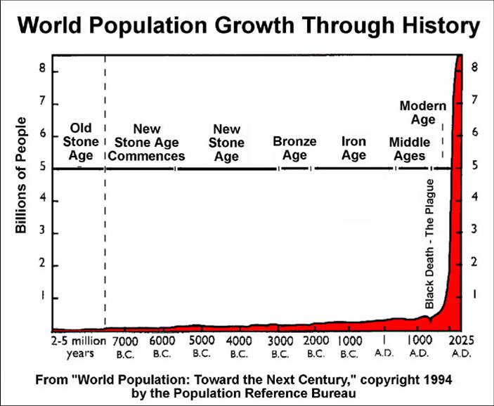 Human Population Graph