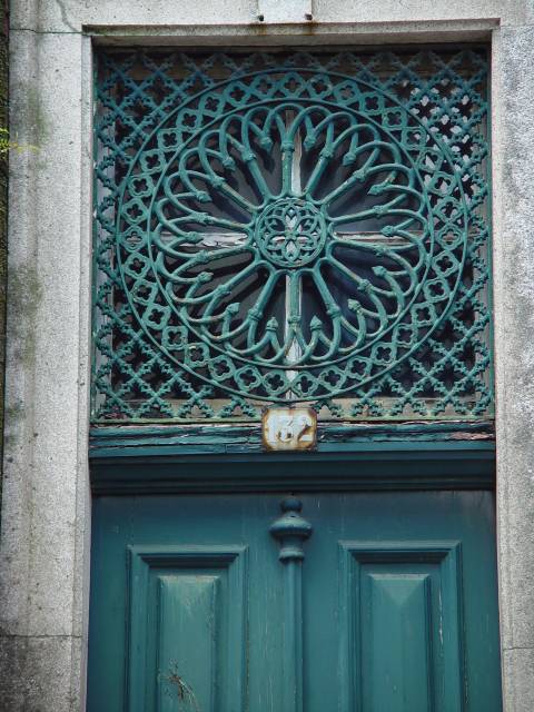 Door decorations in Porto