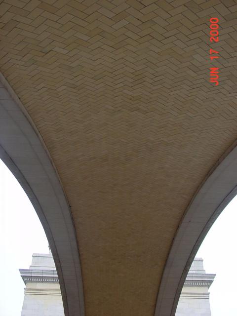 Under the Knapp Memorial Arch