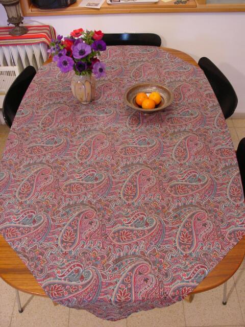 Maya Bar-Hillel's tablecloth