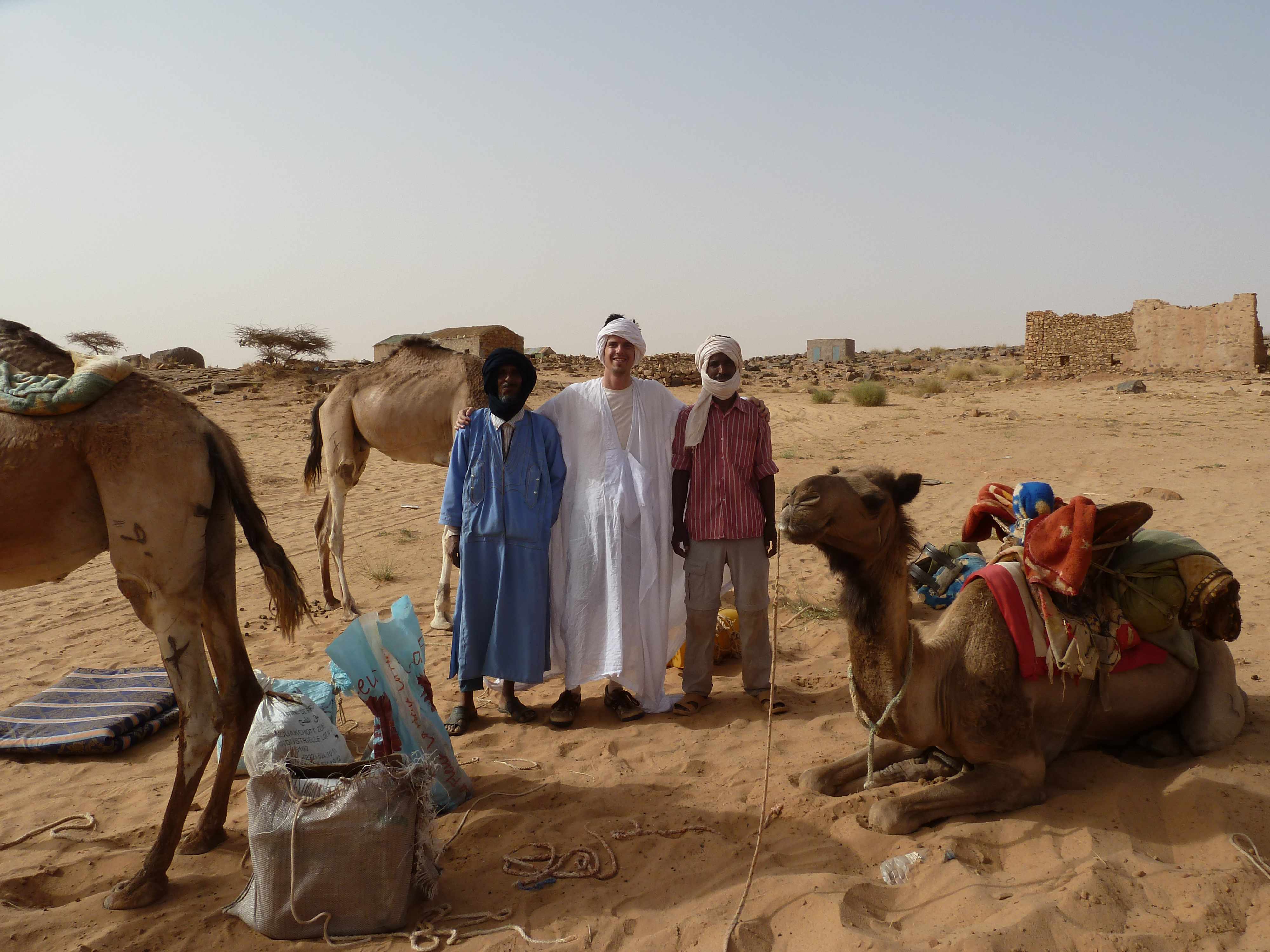 Trekking through the Sahara