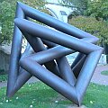 A Knotted Trivalent Graph at Boston University