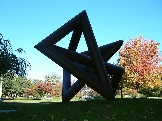 A Knotted Trivalent Graph at Boston University (6)