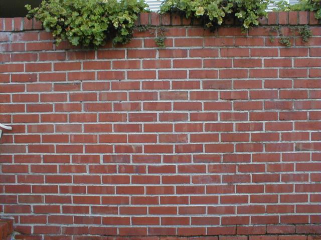 A brick wall