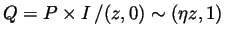 $ Q=P\times I\left/(z,0)\sim(\eta z,1)\right.$