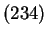$ (234)$