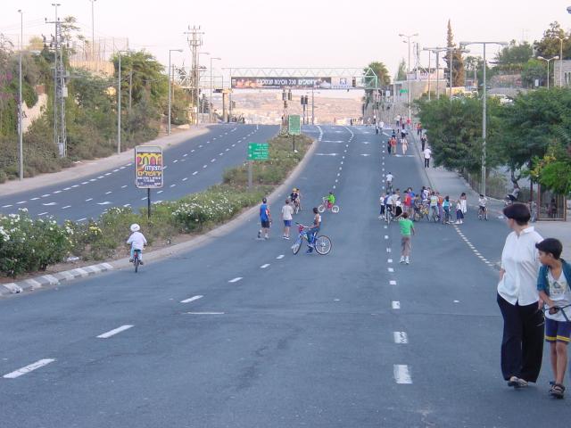 Yom Kippur traffic