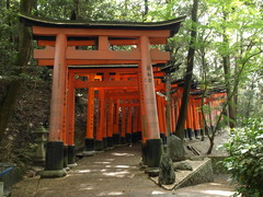 At the Fushimi-Inari Shrine (5)