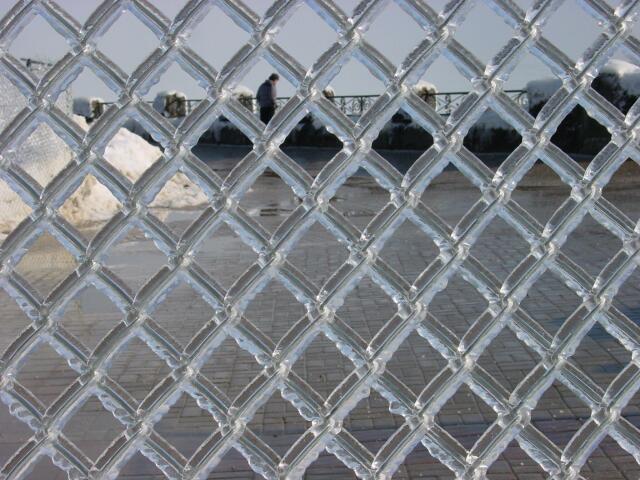 A frozen fence