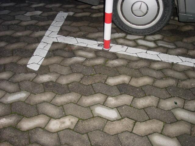 Parking lot tiles