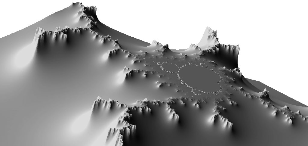 A Lunar Mandelbrot Set