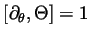 $ \left[\partial_\theta, \Theta\right]=1$