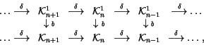 \begin{displaymath}
{
\begin{array}{ccccccc}
\ldots\stackrel{\delta}{\longrig...
...-1} &
\stackrel{\delta}{\longrightarrow}\ldots,
\end{array}}
\end{displaymath}