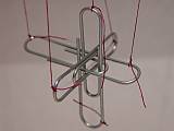 Borromean paper clips