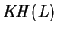 $ \operatorname{\it KH}(L)$