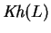 $ {\text{\it Kh}}(L)$